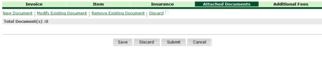 Adding New Attach Document Details